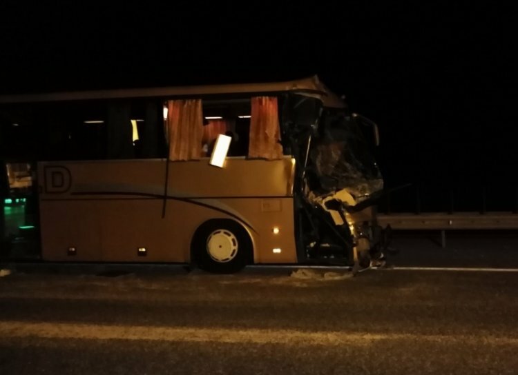 Автобус с пермскими туристами попал в ДТП в Краснодарском крае